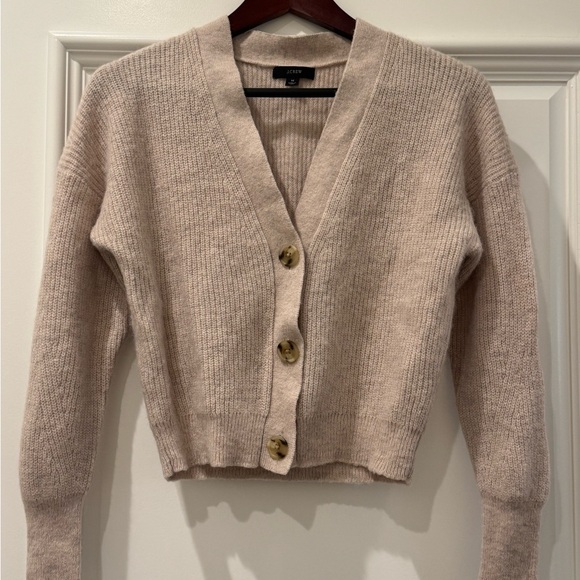 J. Crew Neutral Cardigan Sweater - Picture 3 of 6
